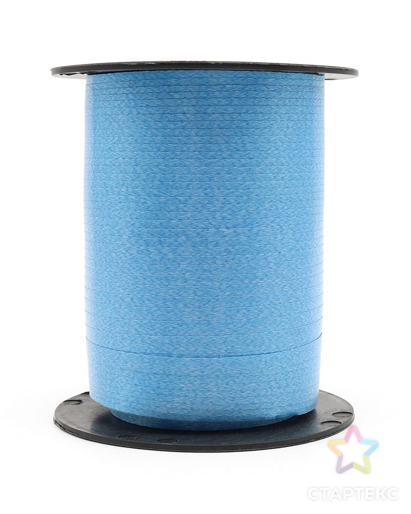 Лента упаковочная (для шаров и подарков) 5мм*250м/бобина (синий) арт. АРС-55178-1-АРС0001284000 3
