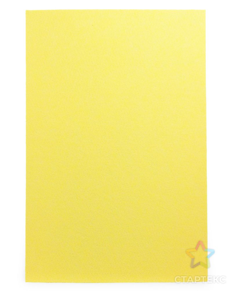 Фетр листовой жесткий, 3.0мм, 40х60см, 1шт/упак Astra&Craft (AF819 светло-желтый) арт. АРС-55341-1-АРС0001278397 2