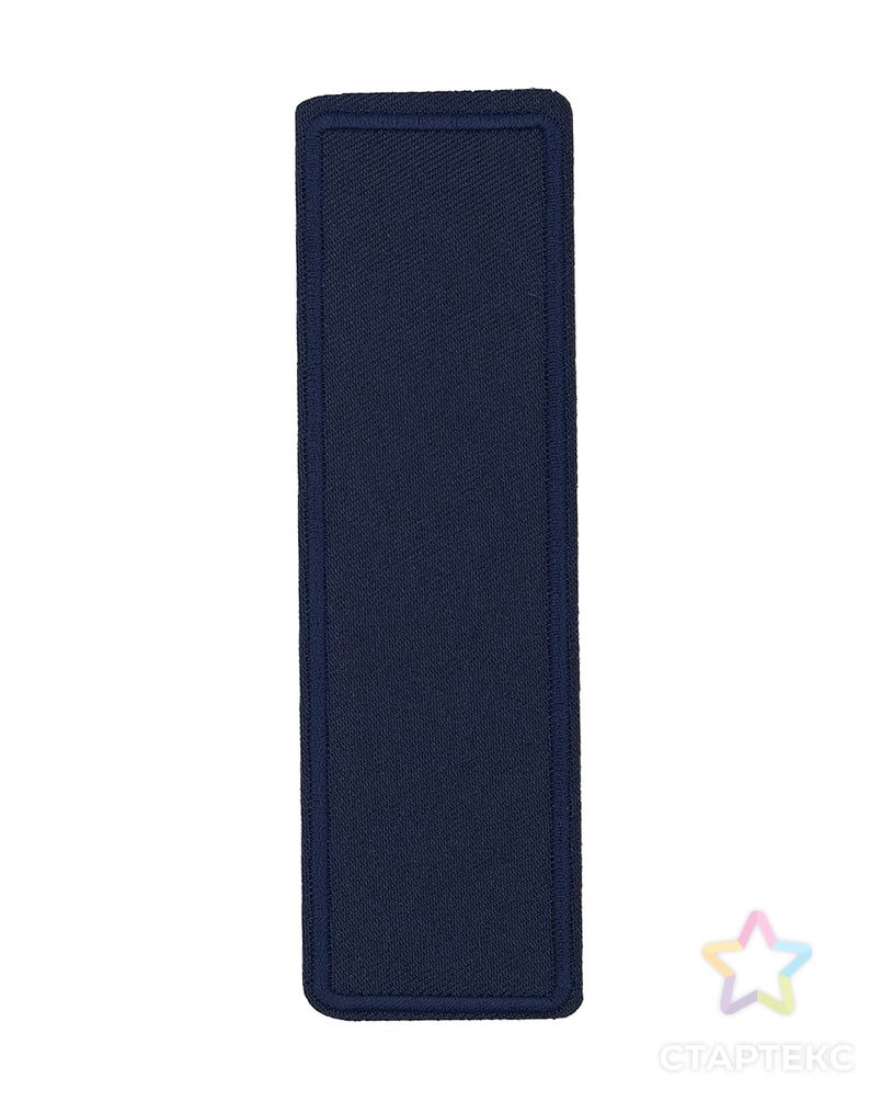 LA497 Термоаппликация прямоугольная, джинс, 145х45 мм (индиго (blue3)) арт. АРС-55453-1-АРС0001285257 2