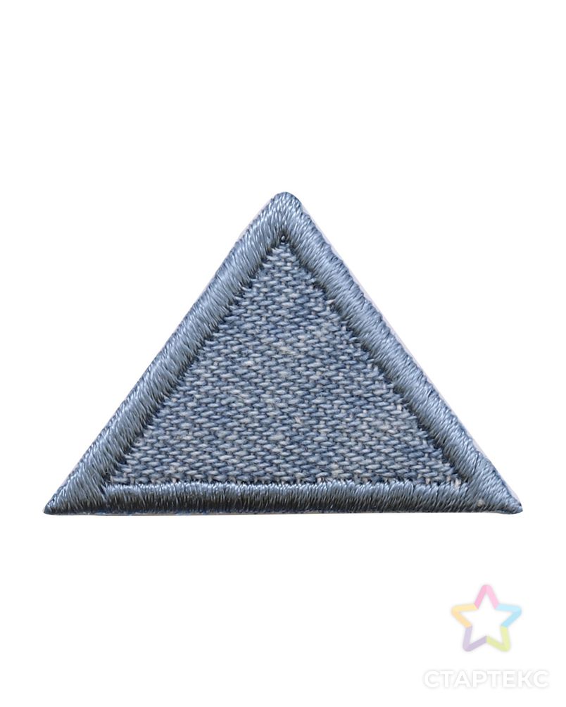 925283 Термоаппликация Треугольник, светлая джинса Prym арт. АРС-33-1-АРС0001004853 2