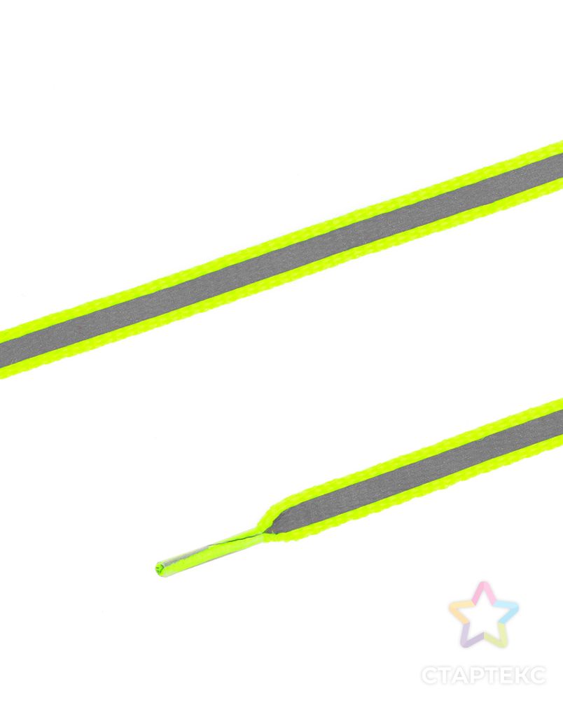 Шнурки светооражающие PRYM 974791 ш.0,8см (желтый/серебро) арт. АРС-14687-1-АРС0001217053 2