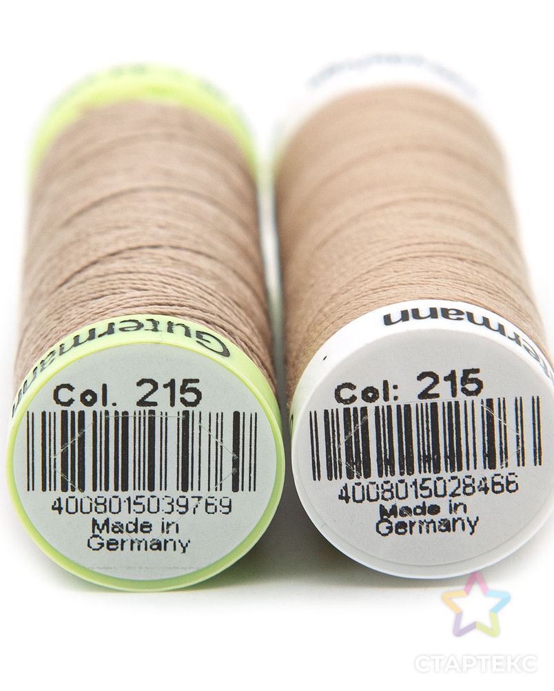 Набор швейных нитей (744506 Нить Top Stitch 30м, 748277 Нить Sew-All 200м) 2шт/упак Gutermann, 215 т.кремово-бежевый арт. АРС-31685-1-АРС0001229833 3