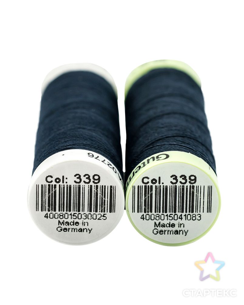 Набор швейных нитей (744506 Нить Top Stitch 30м, 748277 Нить Sew-All 200м) 2шт/упак Gutermann, 339 т.чернильно-синий арт. АРС-31691-1-АРС0001229851 2