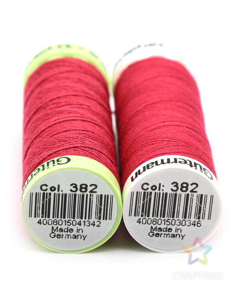 Набор швейных нитей (744506 Нить Top Stitch 30м, 748277 Нить Sew-All 200м) 2шт/упак Gutermann, 382 мальва арт. АРС-31695-1-АРС0001229857