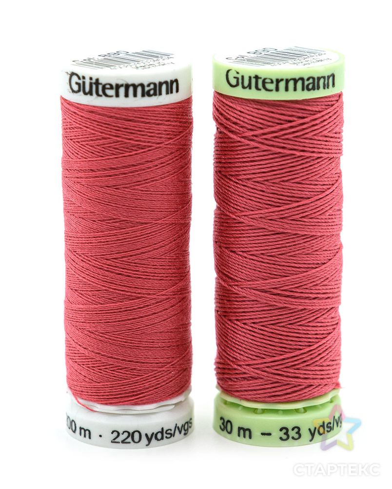 Набор швейных нитей (744506 Нить Top Stitch 30м, 748277 Нить Sew-All 200м) 2шт/упак Gutermann, 890 т.пурпурно-розовый арт. АРС-31708-1-АРС0001229897 2