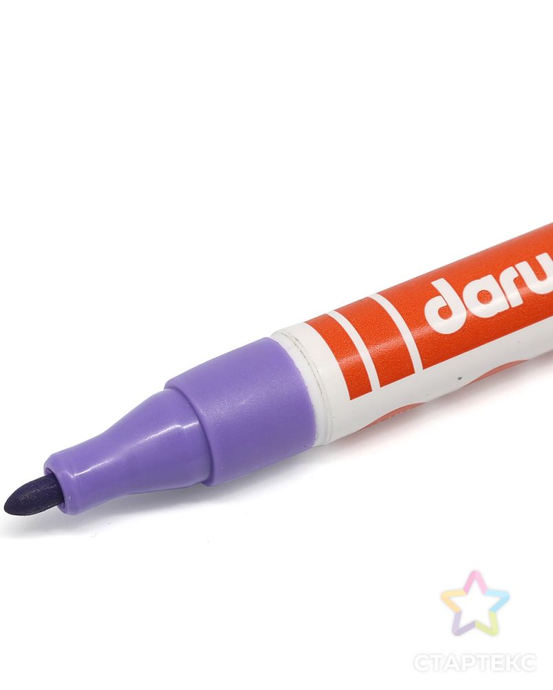 DA0110014 Маркер для ткани Darwi TEX, 1мм (900 фиолетовый) арт. АРС-32098-1-АРС0000818386 2