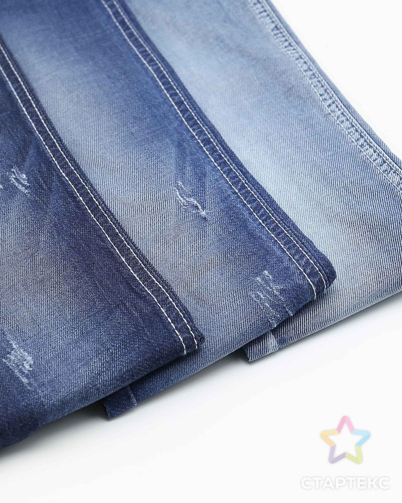 Сделано в Китае, экологически чистый современный дизайн, джинсовая ткань с узелковым эффектом арт. АЛБ-43-1-АЛБ001600064403840 3