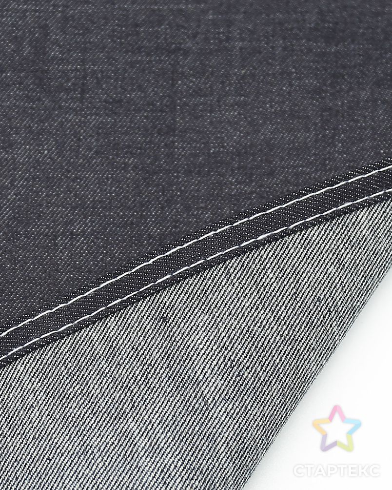 Недорогая Тяжелая эластичная синяя джинсовая ткань 12 унций для джинсов арт. АЛБ-57-1-АЛБ001600067976316 6