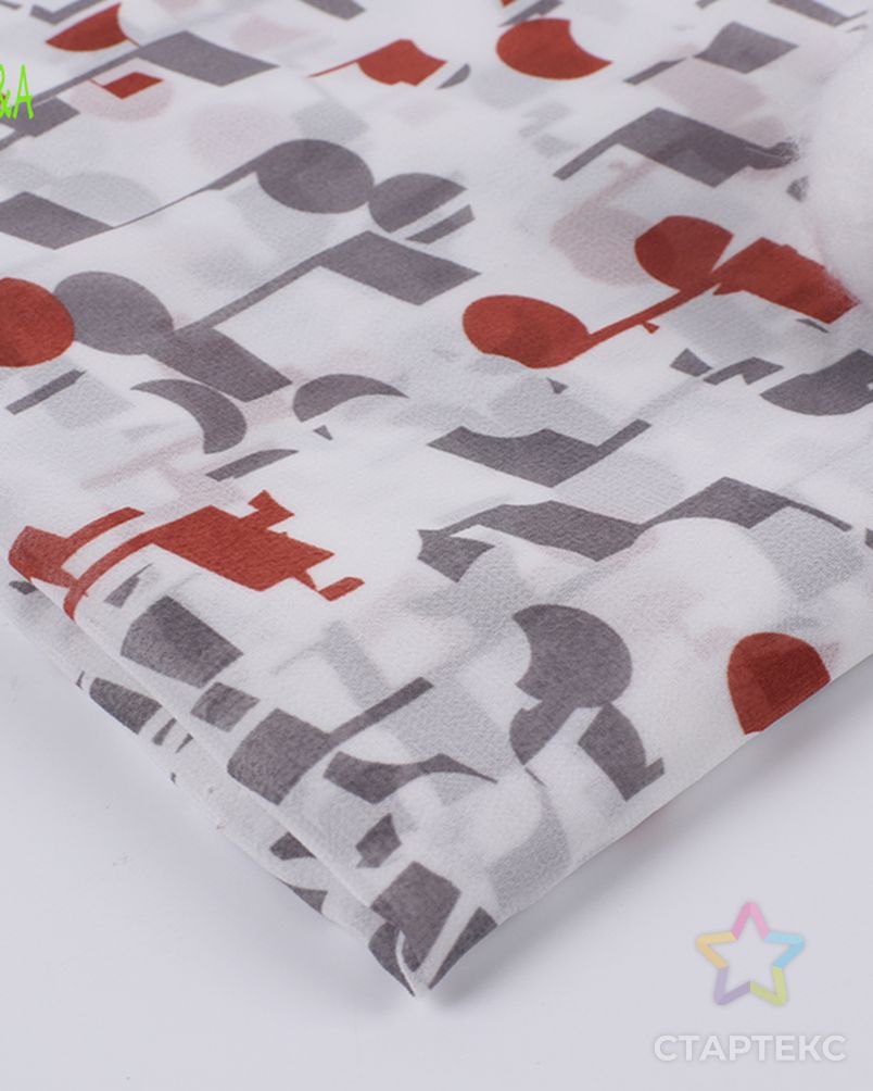 Высококачественная китайская текстильная ткань для платья с принтом 75D * 75D, шифоновая ткань, цена за метр для женского платья арт. АЛБ-69-1-АЛБ001600072350966 6