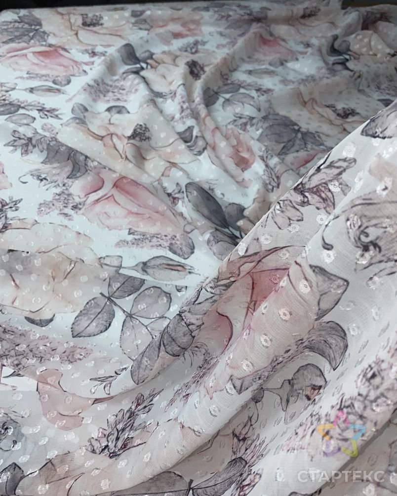 Полиэфирная текстильная ткань с принтом, оптовая продажа, индивидуальная печать, новый дизайн 2021, шифоновая ткань с цветочным принтом для одежды арт. АЛБ-131-1-АЛБ001600091202006 6