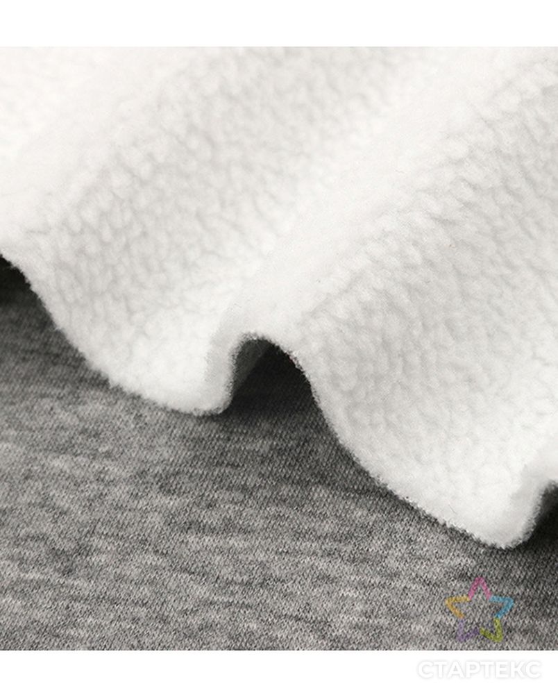 Детская флисовая ткань из полиэстера и хлопка арт. АЛБ-163-1-АЛБ001600101800571