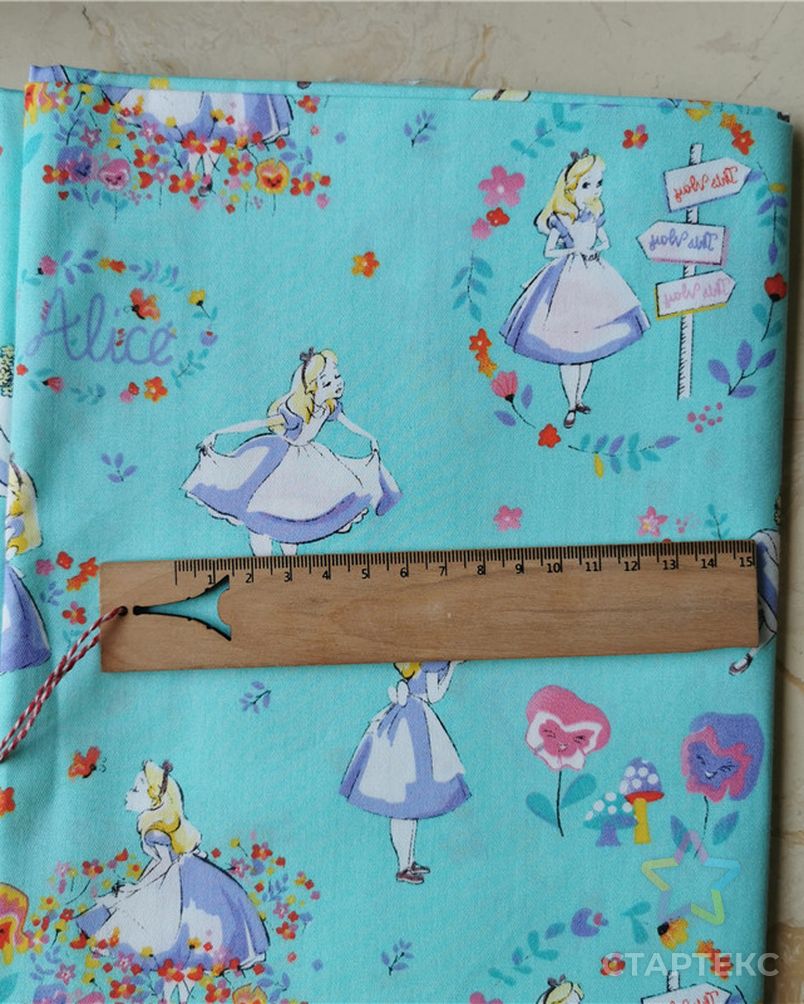 Детское постельное белье из 100% хлопка с изображением знаменитой мультяшной Алисы принцессы арт. АЛБ-175-1-АЛБ001600104116573 3