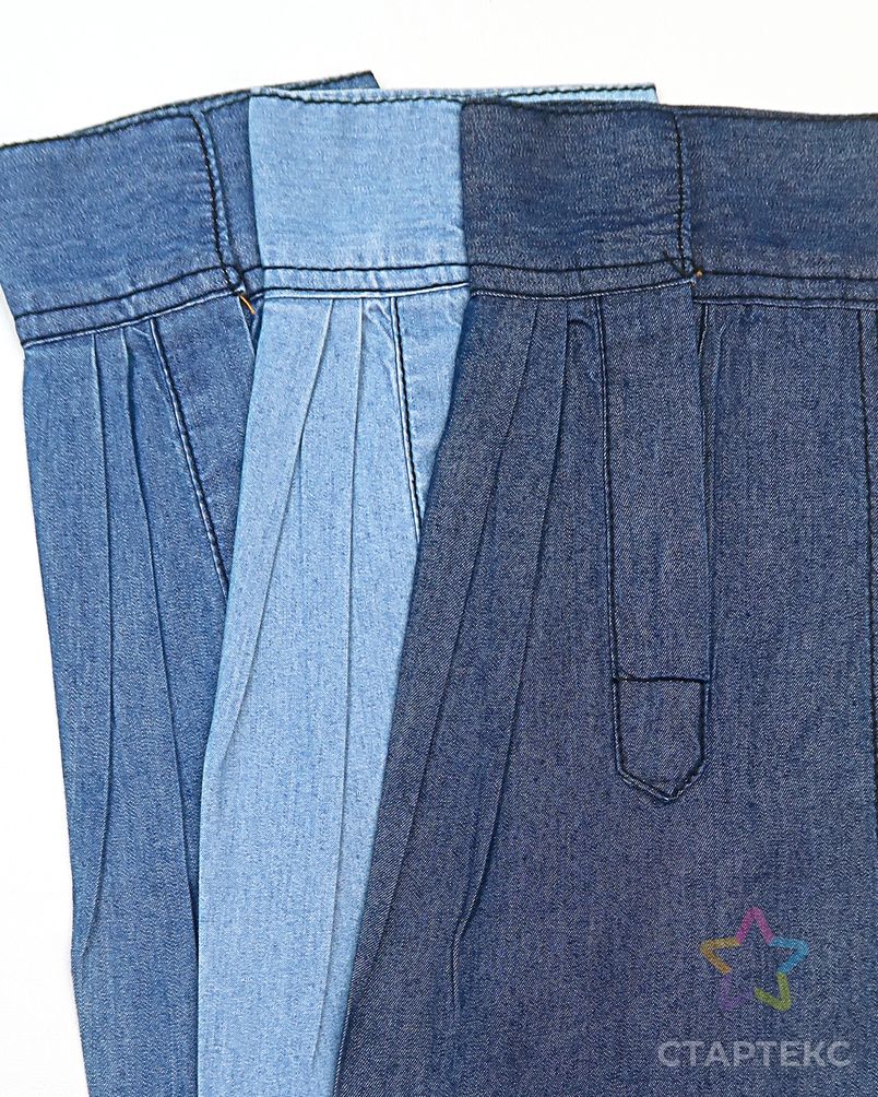 Ткань мужские джинсы 100% хлопок lyocel органическое бамбуковое волокно джинсовая ткань арт. АЛБ-186-1-АЛБ001600107034039 2