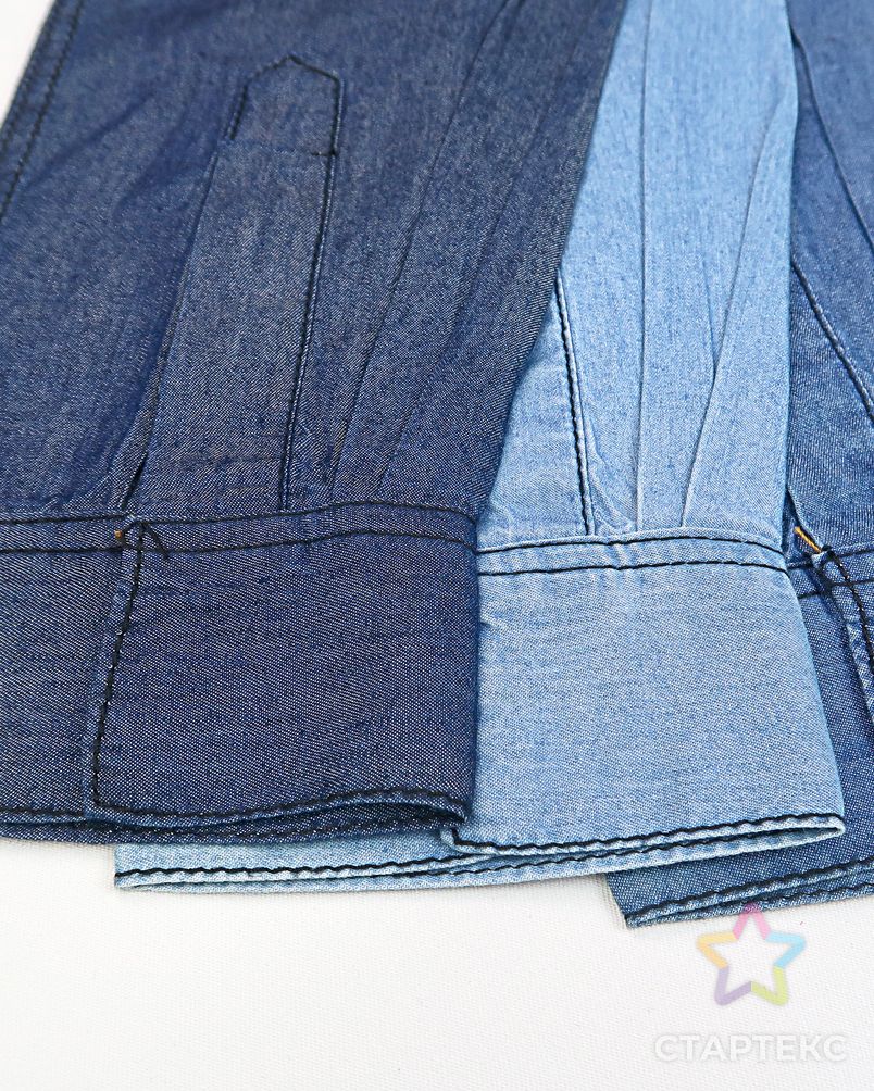 Ткань мужские джинсы 100% хлопок lyocel органическое бамбуковое волокно джинсовая ткань арт. АЛБ-186-1-АЛБ001600107034039 4
