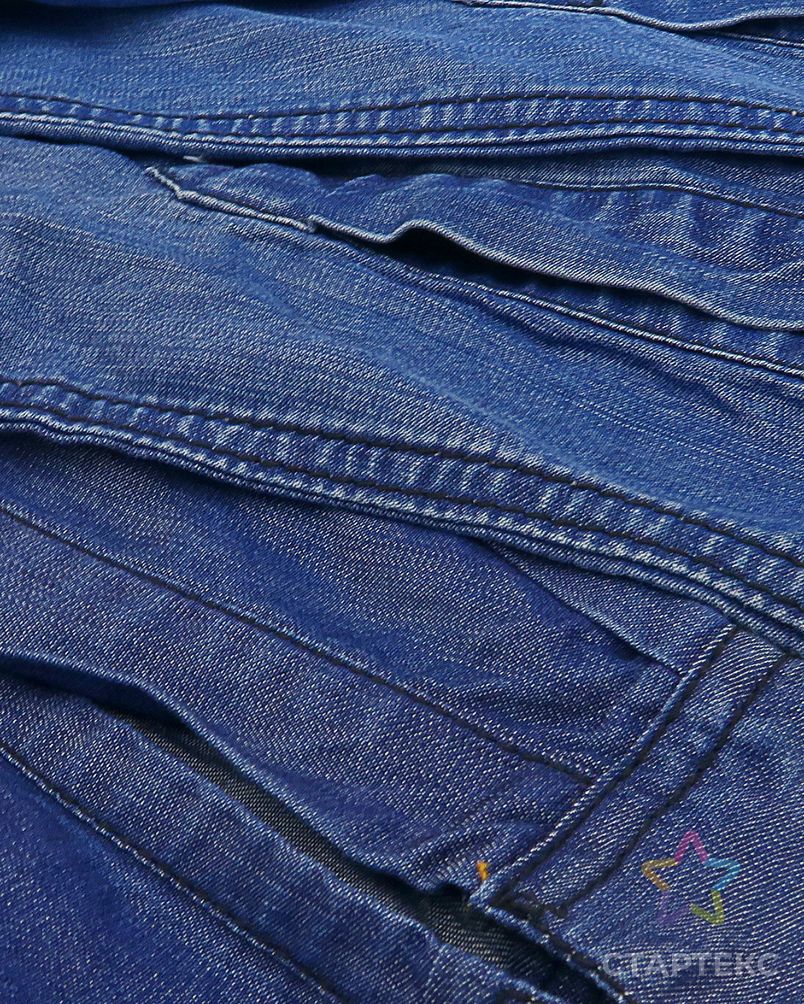100% ткань для рубашек Tencel Lyocell, Потертая джинсовая ткань арт. АЛБ-335-1-АЛБ001600165676878 2