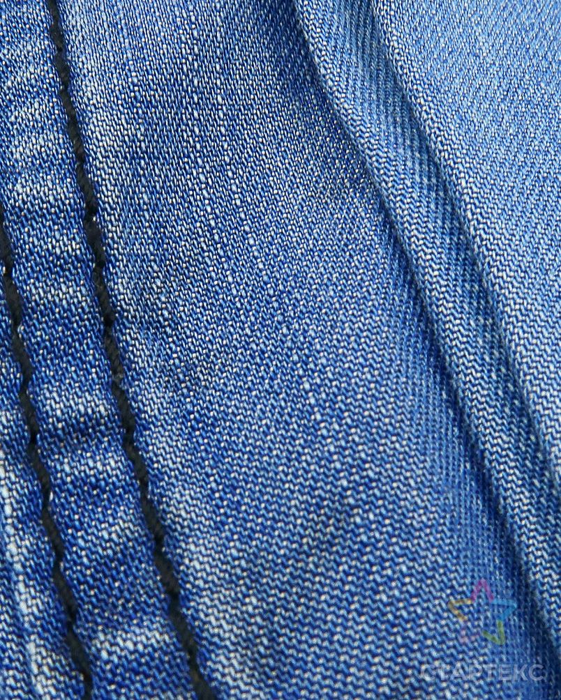 100% ткань для рубашек Tencel Lyocell, Потертая джинсовая ткань арт. АЛБ-335-1-АЛБ001600165676878 4