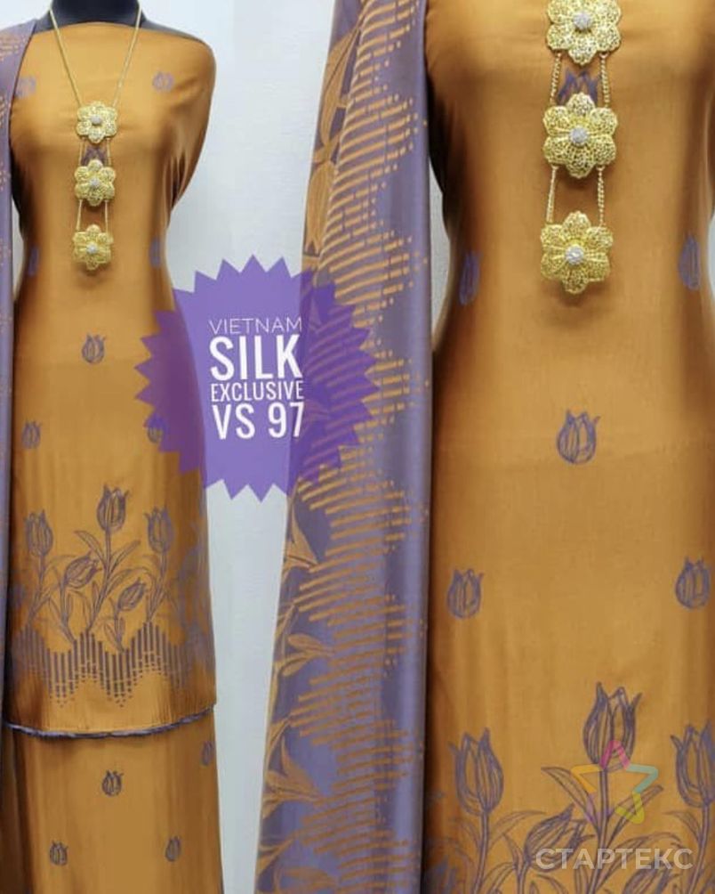 Юго-Восточной Азии Национальная женская одежда Вьетнам шелковой ткани индийские шелковые сари лента сари ткани арт. АЛБ-375-1-АЛБ001600185784656 5