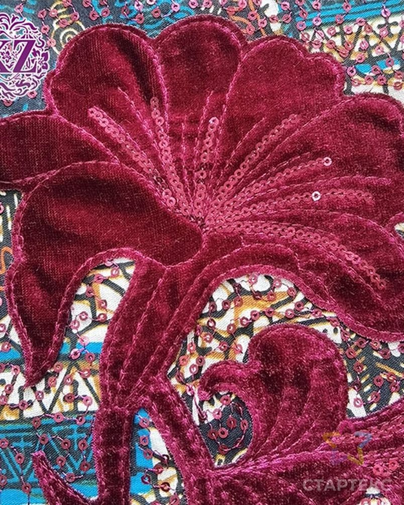2021 новый бархатный воск для вышивки блестками 100% хлопок 6 ярдов африканская ткань Анкары арт. АЛБ-382-1-АЛБ001600187385536