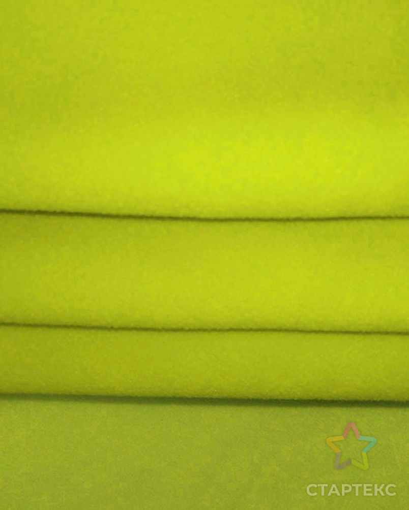 Флуоресцентный зеленый вытянутая текстурированная нить из Полар-флиса 270GSM матовый двухсторонний матовый 100% полиэстер из Полар-флиса с одной стороны анти-пилинг ткань арт. АЛБ-402-1-АЛБ001600196126769 3