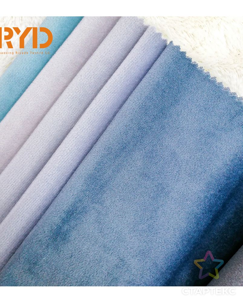 100% полиэстер голландский бархат полиэстер вязаный диван ткань для домашнего текстиля арт. АЛБ-449-1-АЛБ001600213909125 3