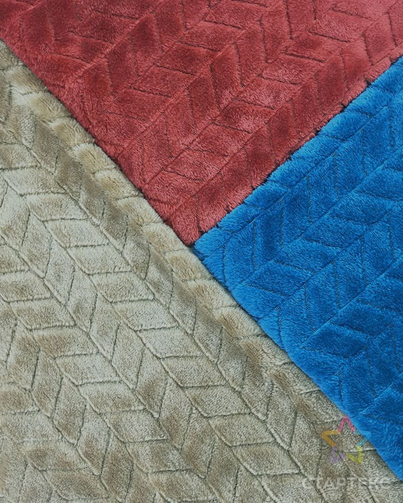 KINGCASON Tela Peluche переработанная трикотажная жаккардовая фланелевая флисовая ткань с большим листом для всесезонных домашних одеял арт. АЛБ-583-1-АЛБ001600251825250 6