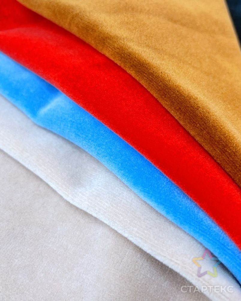 Прямая продажа с фабрики Высокое качество стрейч велюр оптовая продажа Разноцветные Италии из чистого хлопка в Корейском стиле, бархатный материал ткани арт. АЛБ-615-1-АЛБ001600261287181
