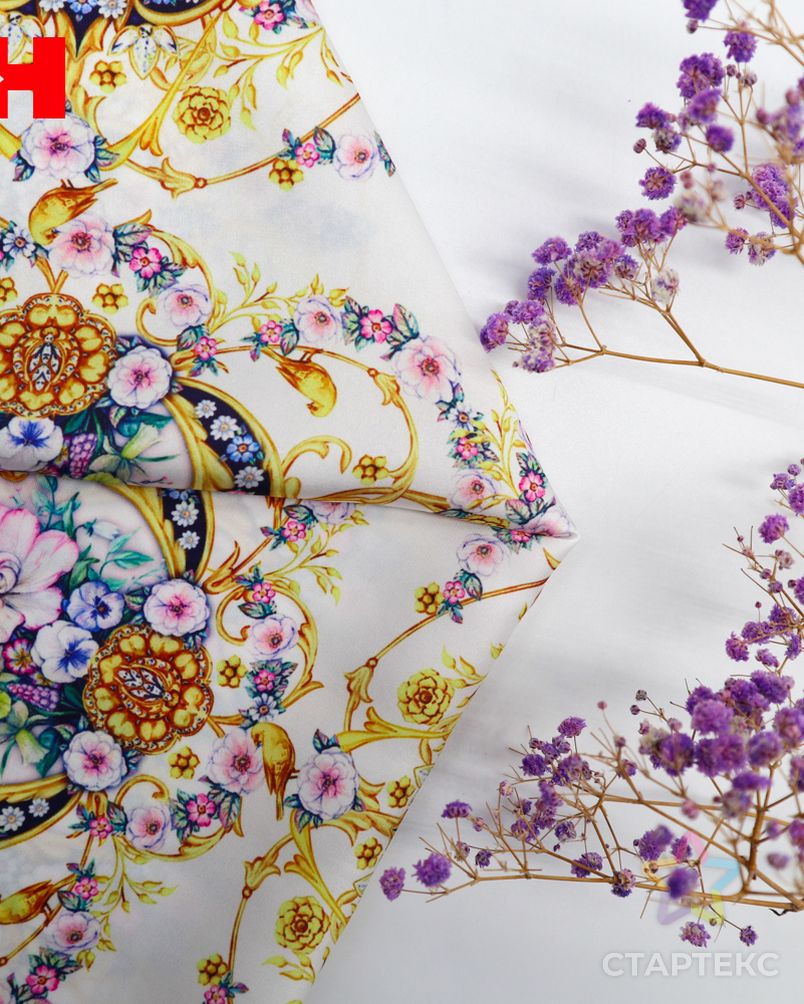 Дизайнерская ткань Kahn, атласная пижама, стеганая ткань для рубашки, атласная пижама арт. АЛБ-677-1-АЛБ001600280272612 4