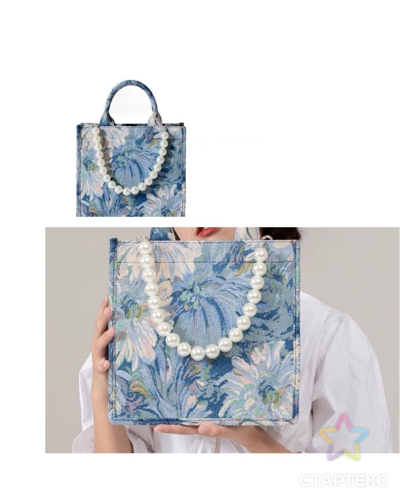 Высококачественная синяя Цветочная дизайнерская сумка для дивана с рисунком, ткань, обивка, жаккардовая ткань для мебели дивана арт. АЛБ-691-1-АЛБ001600283567267 6