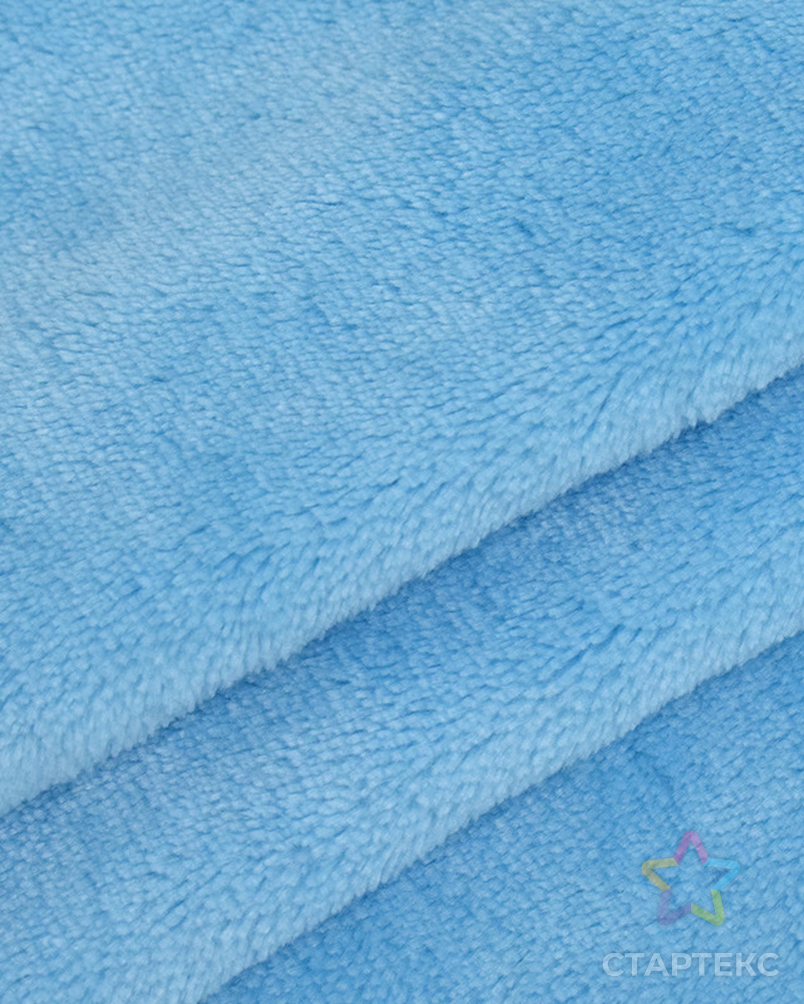 Однотонная мягкая гладкая на ощупь односторонняя пижама из 100% полиэстера, Флисовое одеяло, трикотажная фланелевая флисовая ткань арт. АЛБ-746-1-АЛБ001600309005645