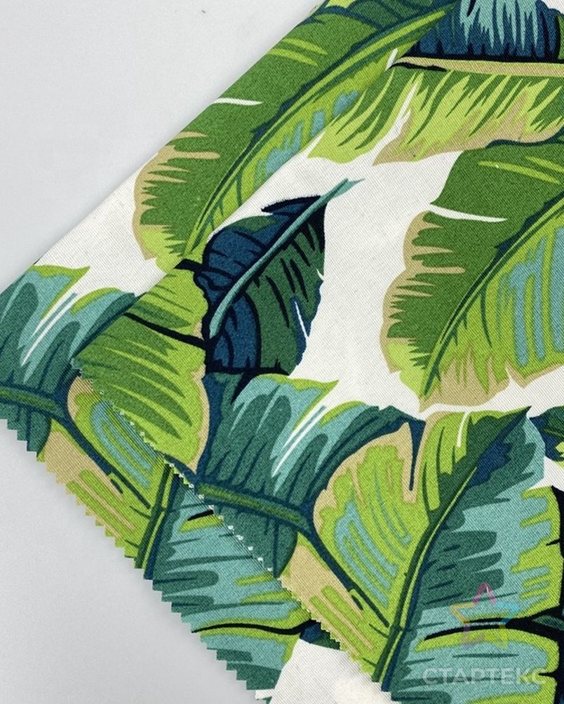 Сумка-тоут, рулон материала, зеленые тропики, гавайский дизайн, водонепроницаемая холщовая ткань для уличной мебели арт. АЛБ-890-1-АЛБ001600367848703 6