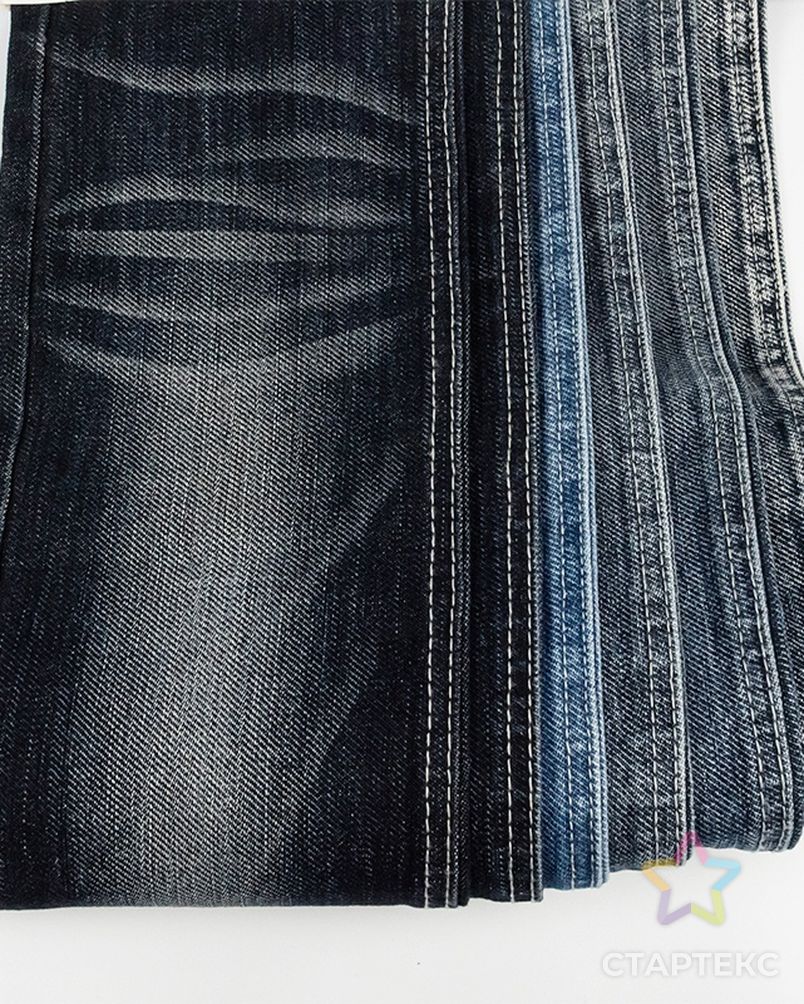 65% хлопок, 33% полиэстер, 2% спандекс, стрейчевая ткань с перекрестным швом, ткань для джинсов, Селведж, абайя, саржа, джинсовая ткань на заказ для мужчин, джинсы арт. АЛБ-958-1-АЛБ001600388337875