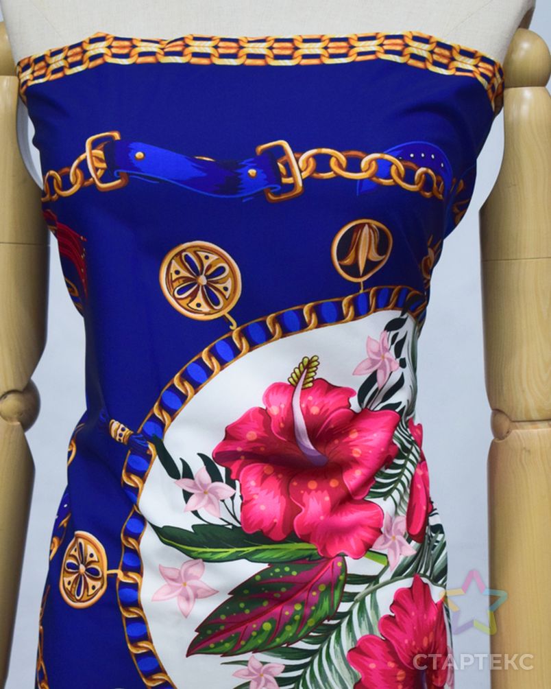 Оптовая продажа, дизайнерская ткань с принтом на заказ, популярная ткань с цифровым цветочным принтом, текстиль для платьев арт. АЛБ-1050-1-АЛБ001600426832143