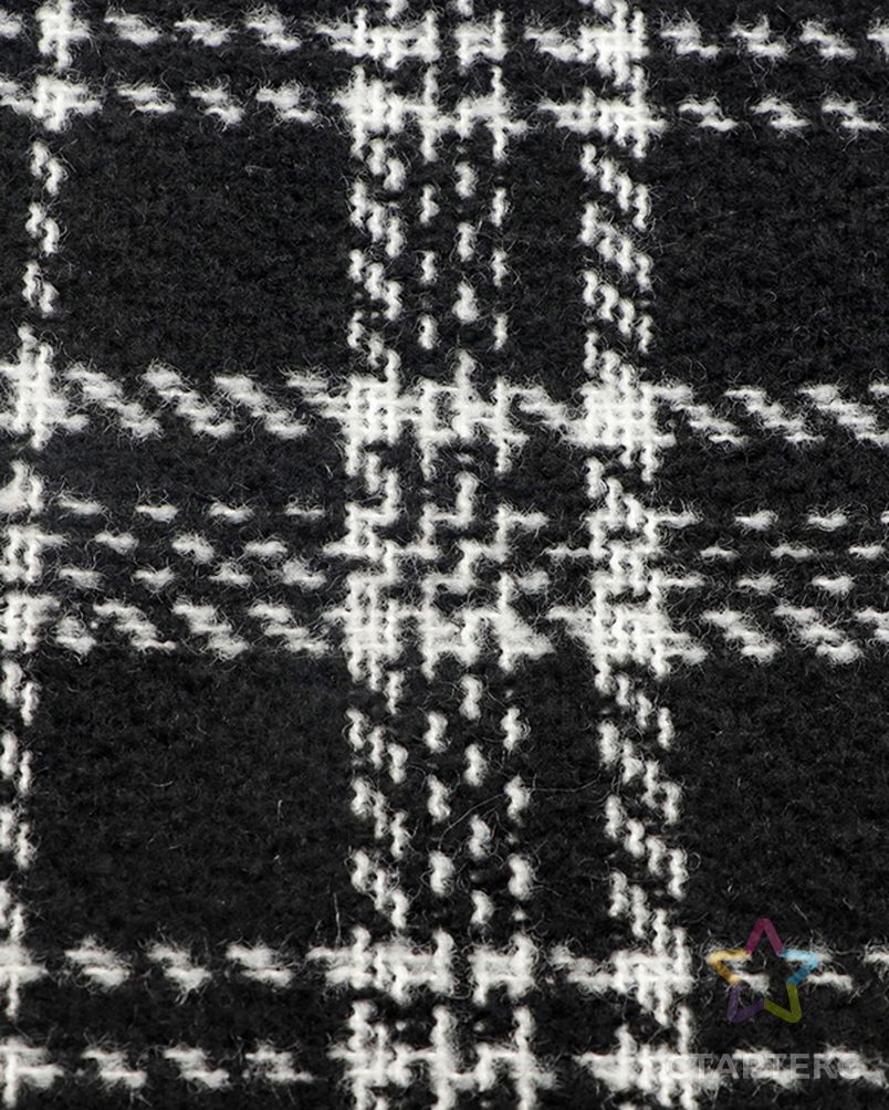 Горячая Распродажа черно-белая дизайнерская пряжа окрашенная тканая подходящая ткань полиэстер шерстяной костюм ткань для итальянского пальто костюм арт. АЛБ-1056-1-АЛБ001600427781905 4