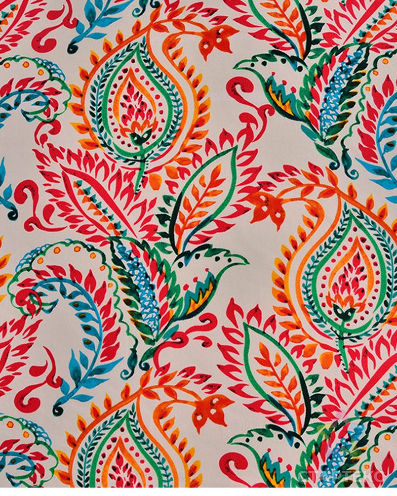 RL 85gsm Ограниченная серия изысканная ткань с цветочным принтом Пейсли материал для платья мягкая блестящая ткань крепдешиновая ткань арт. АЛБ-1117-1-АЛБ001600440591139 3