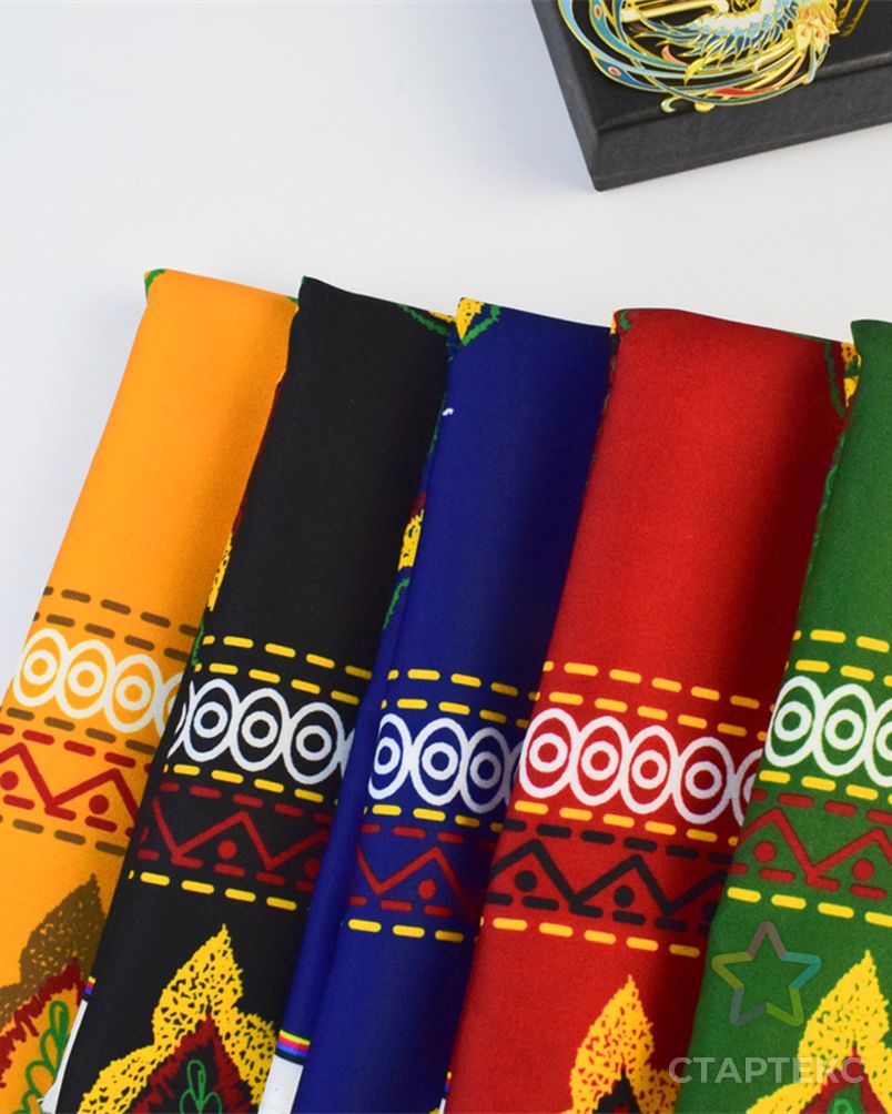 Красочный цветочный узор цифровая печать сатин остров стиль одежды ткань арт. АЛБ-1170-1-АЛБ001600457611886 5