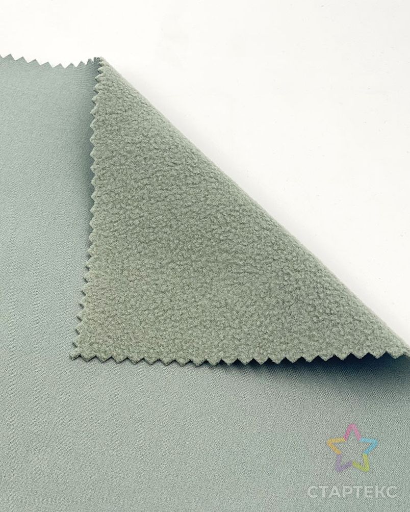 Отптовая торговоля 100% полиэстер ламинированной 4 пути растягивается скрепленный soft shell анти-пиллинг флиса: ткани для мужских пиджака арт. АЛБ-1194-1-АЛБ001600465981831 4