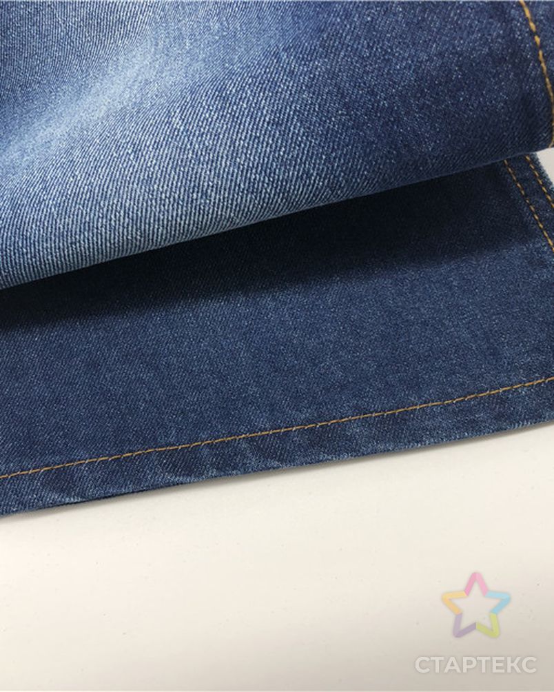 Красивая стрейчевая джинсовая ткань, вьетнамская джинсовая ткань арт. АЛБ-1263-1-АЛБ000060185530332