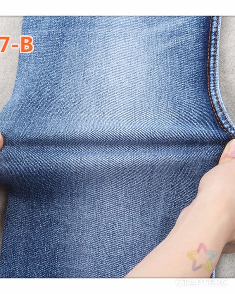 Хлопковая Полиэстеровая стрейчевая джинсовая ткань t400 для джинсов/платьев/юбки, 62/63 дюйма, 9,4 унции арт. АЛБ-1292-1-АЛБ000060449705350 3