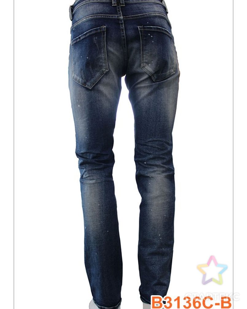 Продажа эластичной джинсовой ткани для мужских джинсов от китайского поставщика арт. АЛБ-1302-1-АЛБ000060511164997