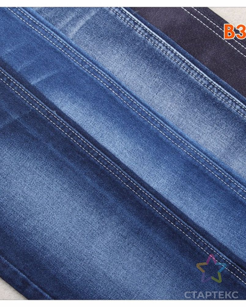 B3177A-A из хлопка, полиэстера и лайкры, поддельные трикотажные джинсы ткань арт. АЛБ-1306-1-АЛБ000060541150649 4