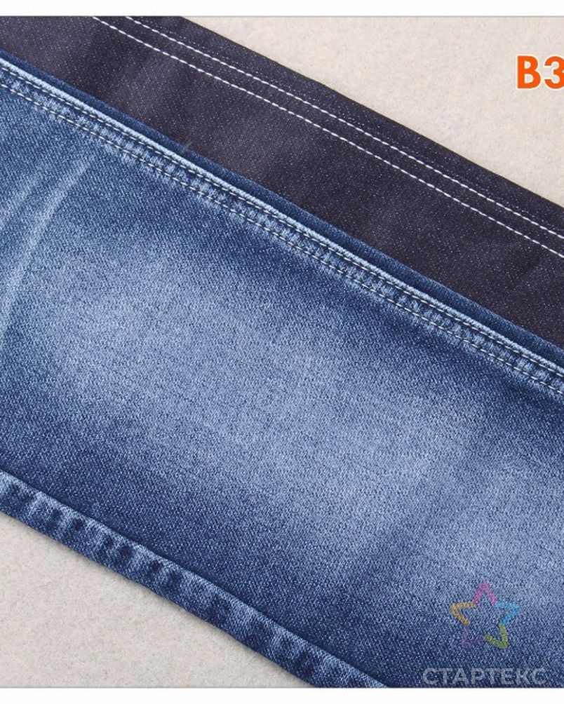 B3177A-A из хлопка, полиэстера и лайкры, поддельные трикотажные джинсы ткань арт. АЛБ-1306-1-АЛБ000060541150649 6