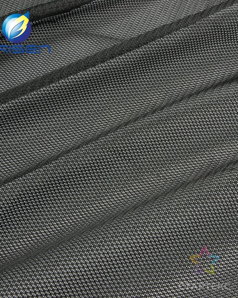 Черная Тяжелая сетчатая ткань с подкладкой из полиэстера арт. АЛБ-1325-1-АЛБ000060622104909 4