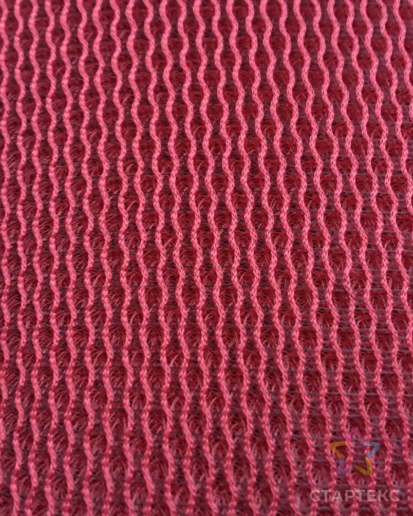 Сетчатая ткань в полоску с волнистым рисунком, 100% полиэстер, сетчатая ткань для автомобильных подушек, чехлы на сиденья арт. АЛБ-1328-1-АЛБ000060629277665 2