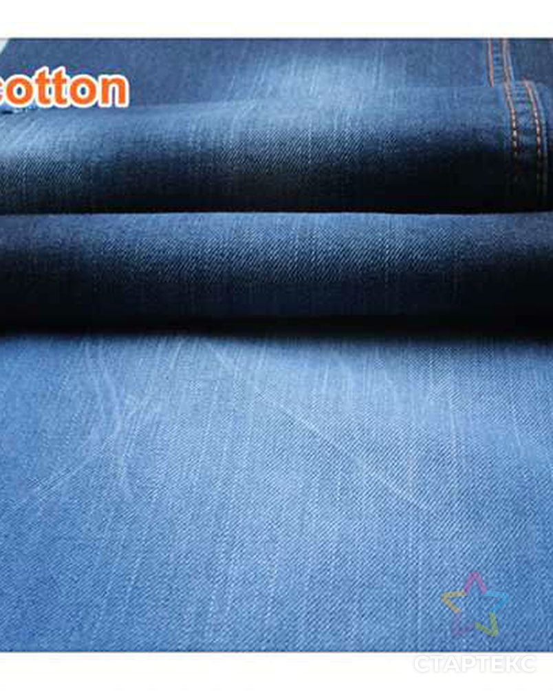 Поставка 100 хлопчатобумажной черной джинсовой ткани и плотной джинсовой ткани с 10 унциями джинсовой ткани арт. АЛБ-1333-1-АЛБ000060648788689 3