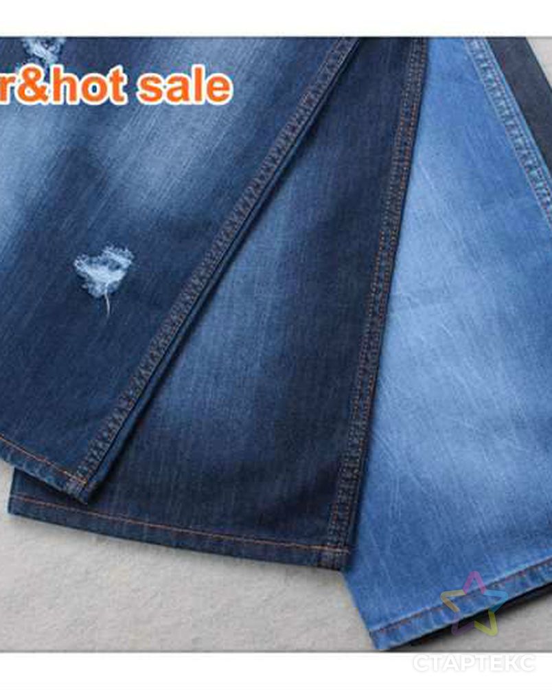 Поставка 100 хлопчатобумажной черной джинсовой ткани и плотной джинсовой ткани с 10 унциями джинсовой ткани арт. АЛБ-1333-1-АЛБ000060648788689 4
