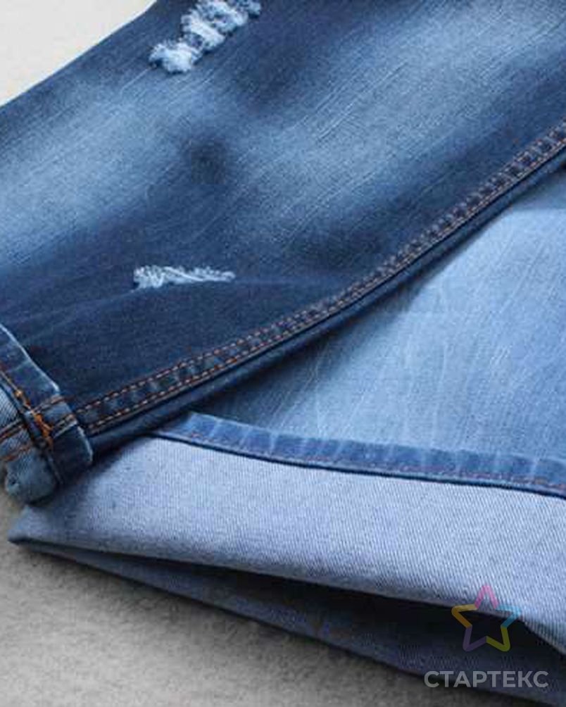 Поставка 100 хлопчатобумажной черной джинсовой ткани и плотной джинсовой ткани с 10 унциями джинсовой ткани арт. АЛБ-1333-1-АЛБ000060648788689 5