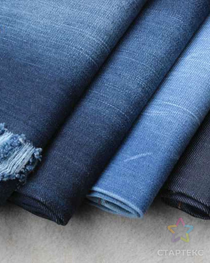 Поставка 100 хлопчатобумажной черной джинсовой ткани и плотной джинсовой ткани с 10 унциями джинсовой ткани арт. АЛБ-1333-1-АЛБ000060648788689 6
