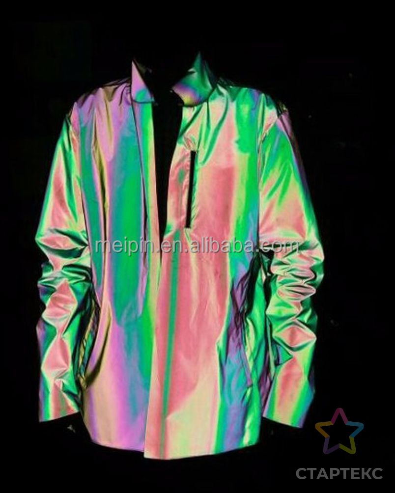 Радужная светоотражающая ткань для модной одежды или куртки арт. АЛБ-1351-1-АЛБ000060690252800 3