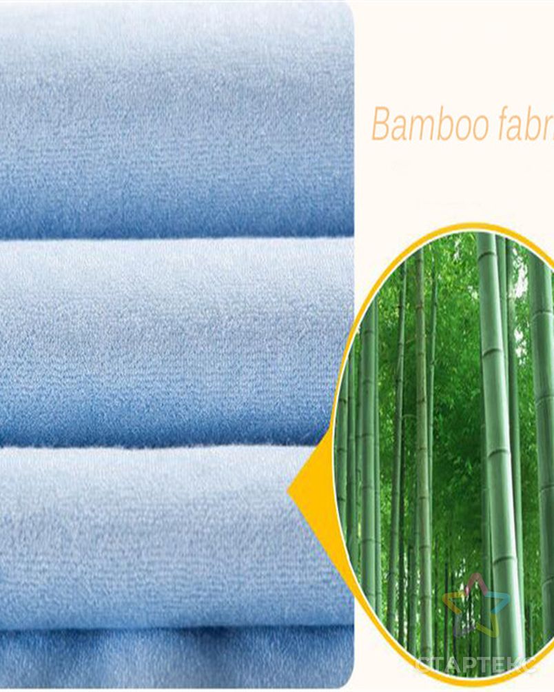 Водонепроницаемый махровый ТПУ ламинированный бамбуковый тканевый подгузник ткань для домашнего текстиля арт. АЛБ-1431-1-АЛБ000060777876046 4