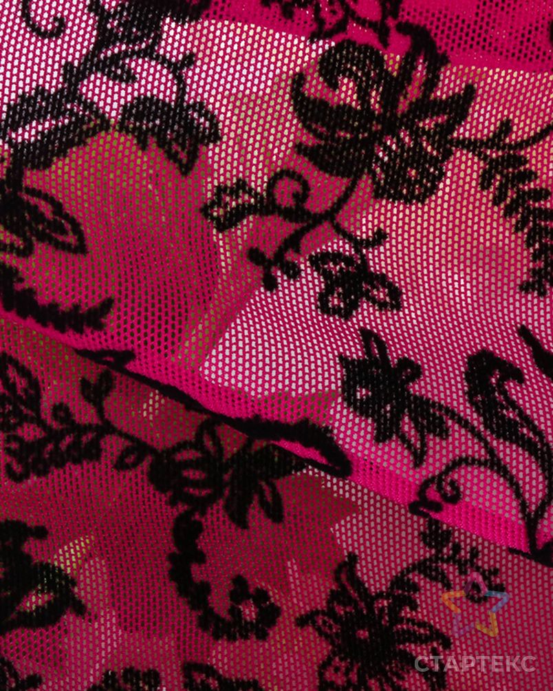 Нейлоновая парчовая сетка из спандекса, выбор нескольких цветов, устойчивость 3-4 уровня, флокирующая ткань для нижнего белья, одежды, ткани арт. АЛБ-1439-1-АЛБ000060783386676 3